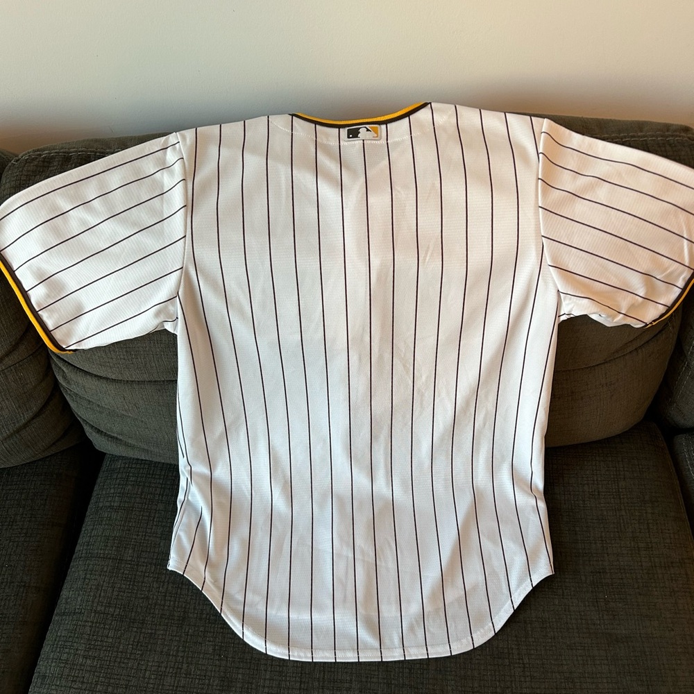 Nike Authentic San Diego Padres MLB Baseball Pinstripe Jersey Men’s Sz: M - Picture 5 of 5